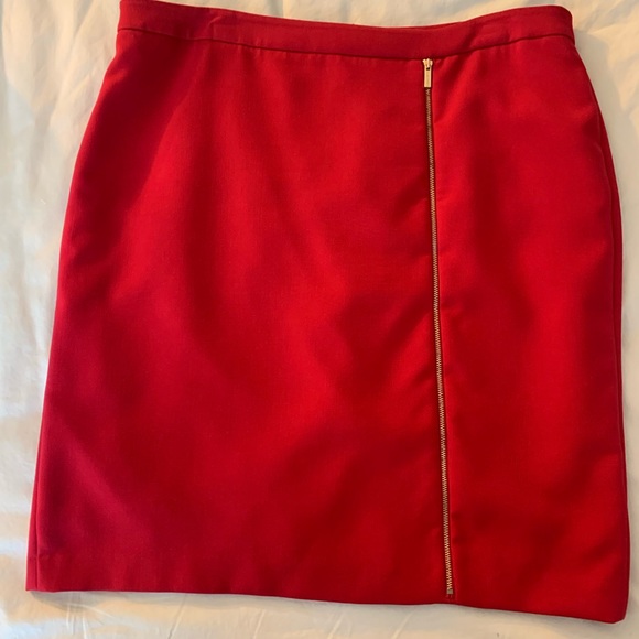 Calvin Klein fully lined pencil skirt. Red. Sz 14 - Picture 2 of 8